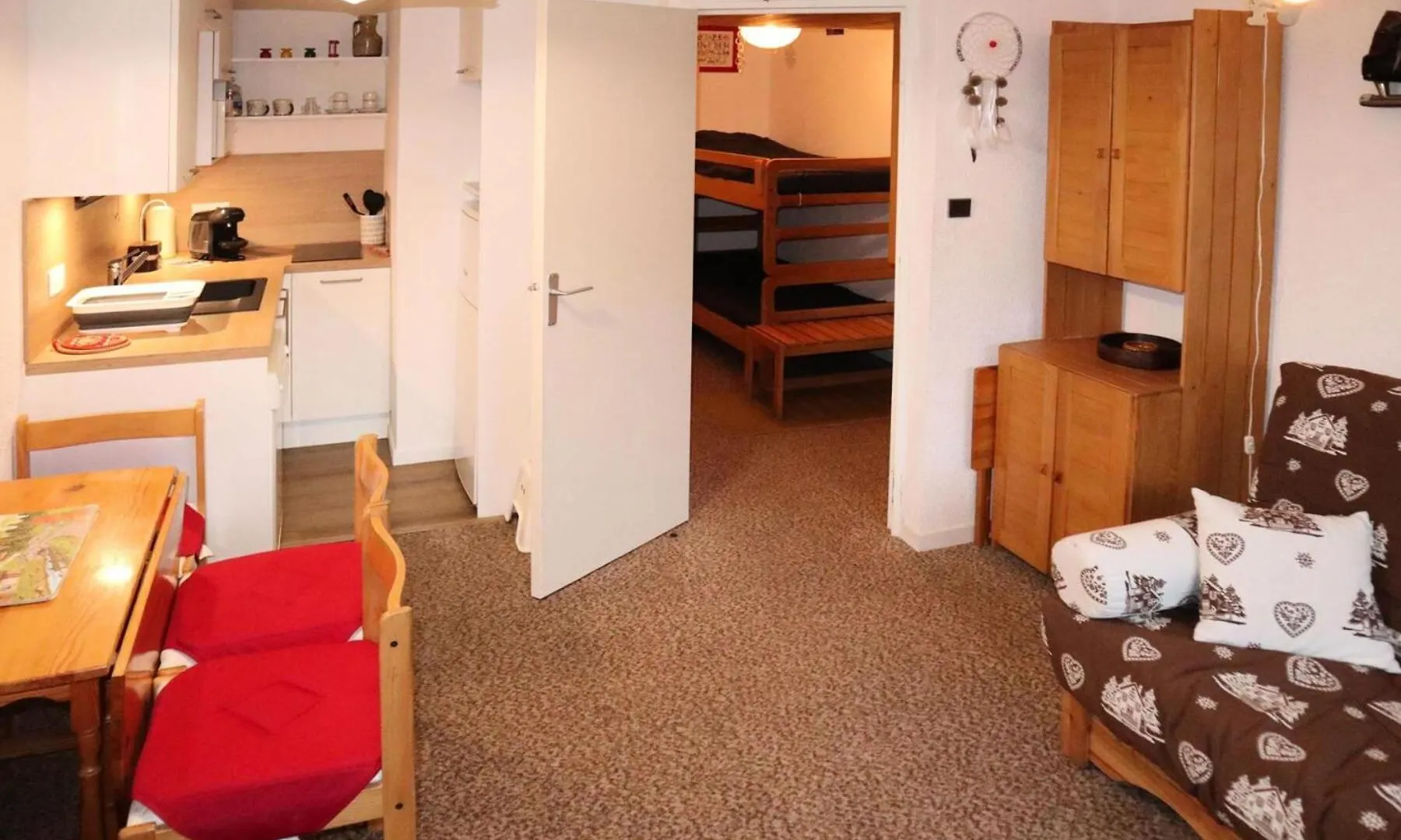 Residence L'Oustal - Grand Studio 4 Personnes Mae-4024 Le Melezet France